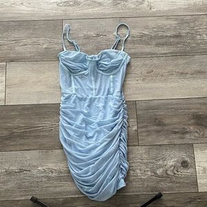 Blue Mini Dress